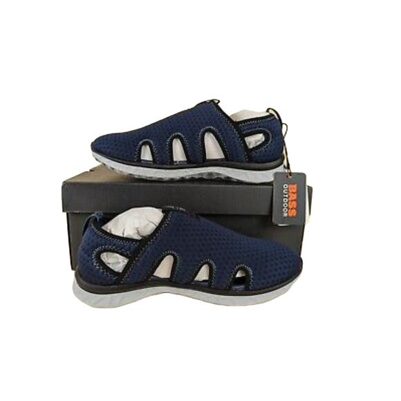 Bass Outdoor Hex Mesh Vent Blue Shoes, US 9.5" Mens Shoes Slip On Shoes Sandals - Picture 3 of 4